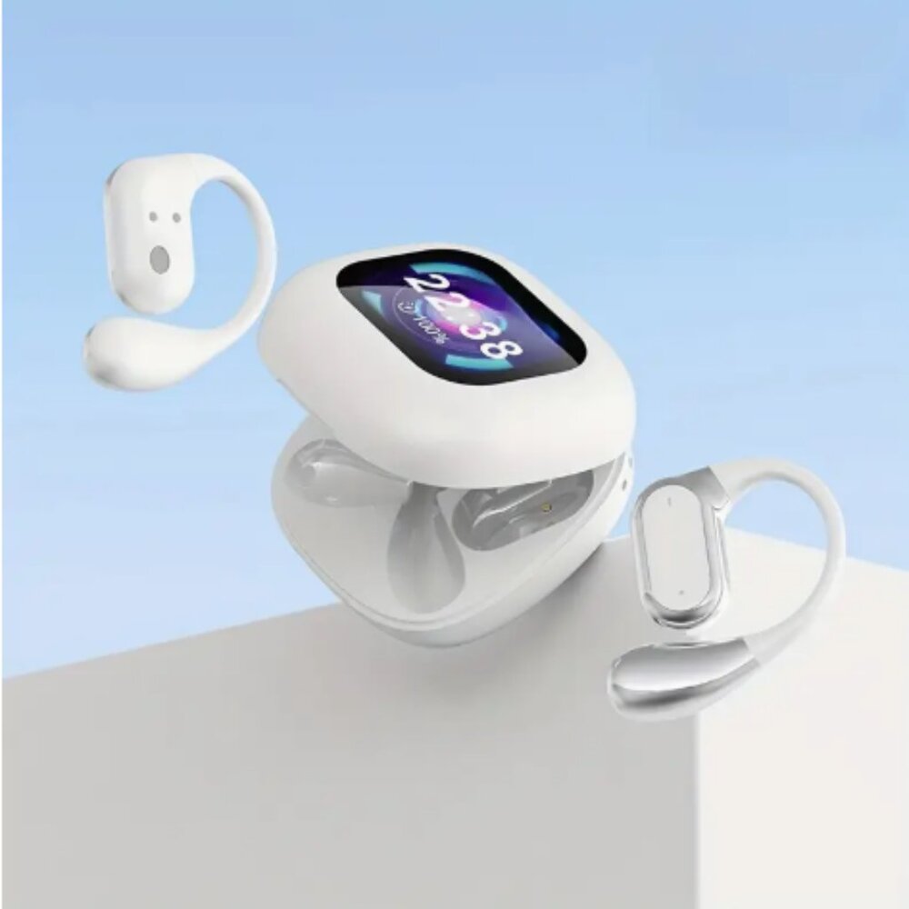 White NEW True Wireless On-Ear Sports Headset